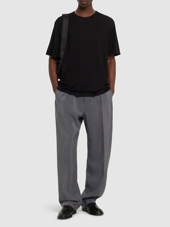 LuisaViaRoma LemaireT-shirt Relaxed Fit In Jersey Di Cotone