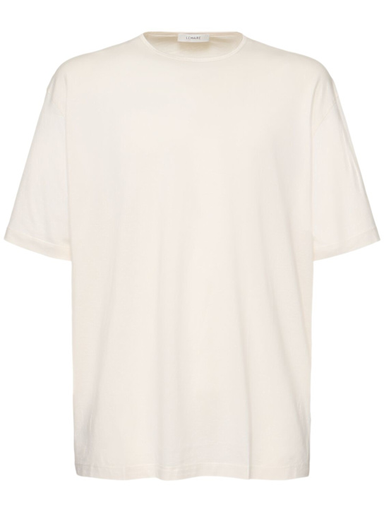 LuisaViaRoma LemaireT-shirt relaxed fit in jersey di cotone