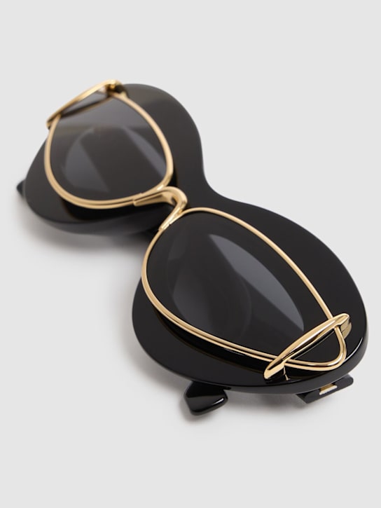 LuisaViaRoma LoeweOcchiali Da Sole Double Frame In Acetato