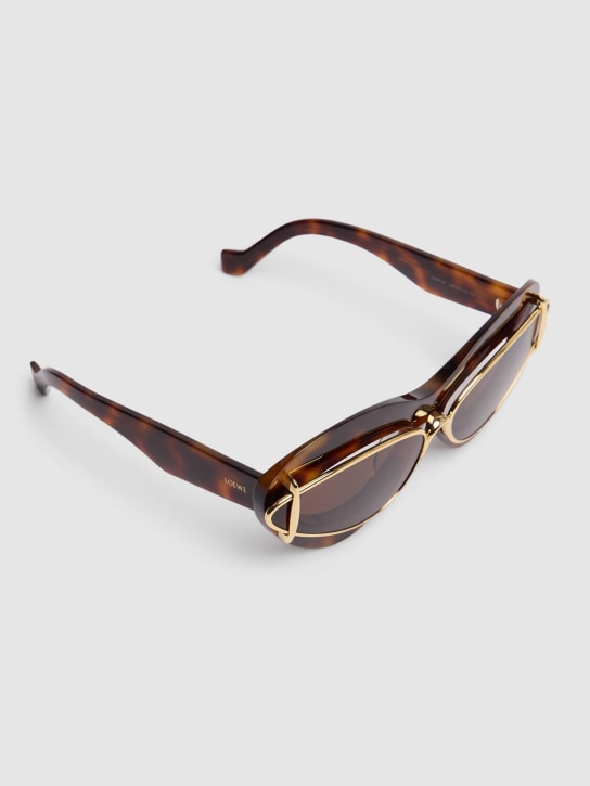 LuisaViaRoma LoeweOcchiali Da Sole Double Frame In Acetato