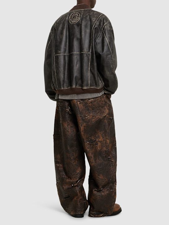 LuisaViaRoma Acne StudiosBomber Liev In Pelle