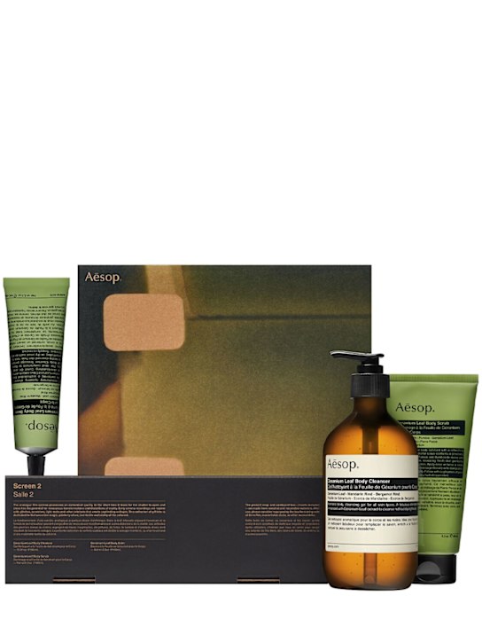 LuisaViaRoma AESOPGeranium Body Trio