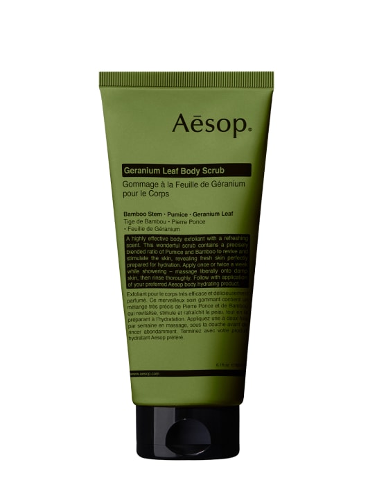 LuisaViaRoma AESOPGeranium Leaf Body Scrub 180ml