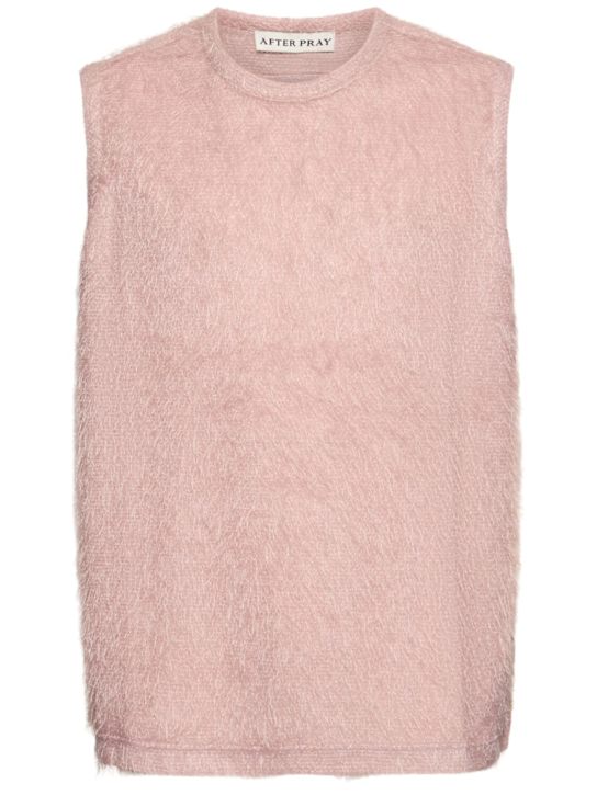 LuisaViaRoma After PrayGilet in maglia di cotone