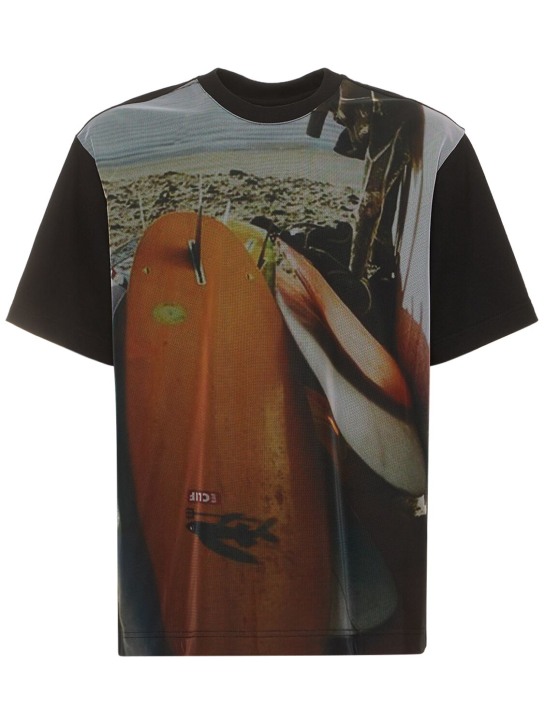 LuisaViaRoma After PrayT-shirt in mesh con stampa