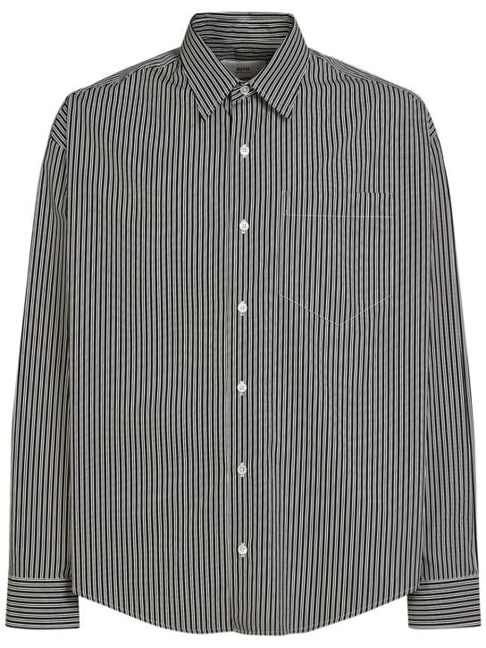 LuisaViaRoma AMI ParisCamicia boxy fit in cotone