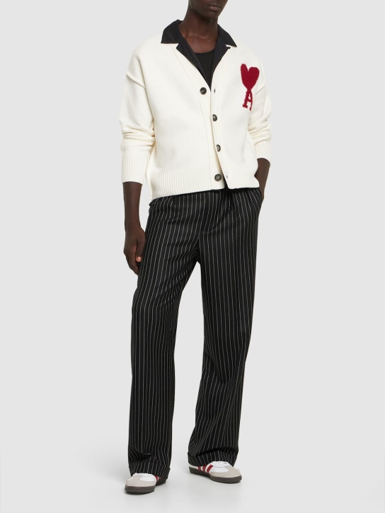 LuisaViaRoma AMI ParisCardigan In Maglia Di Lana