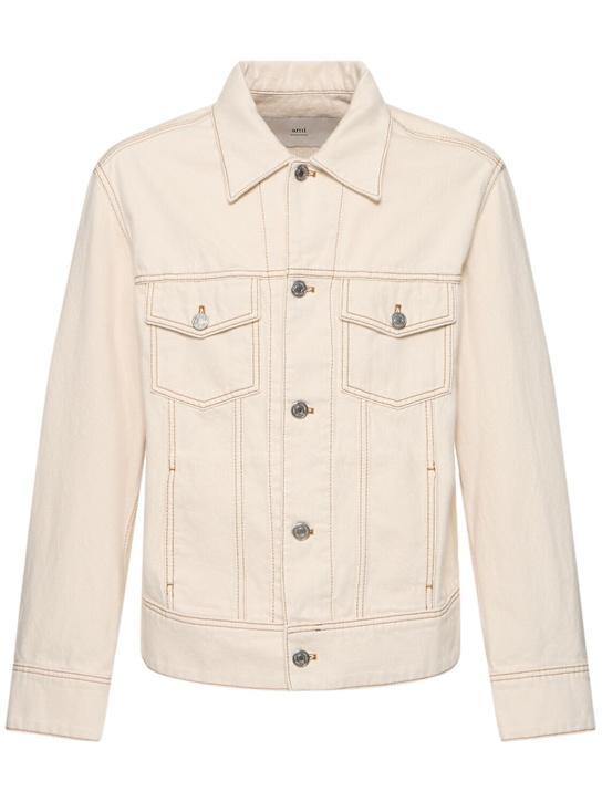 LuisaViaRoma AMI ParisGiacca Ami Paris in denim