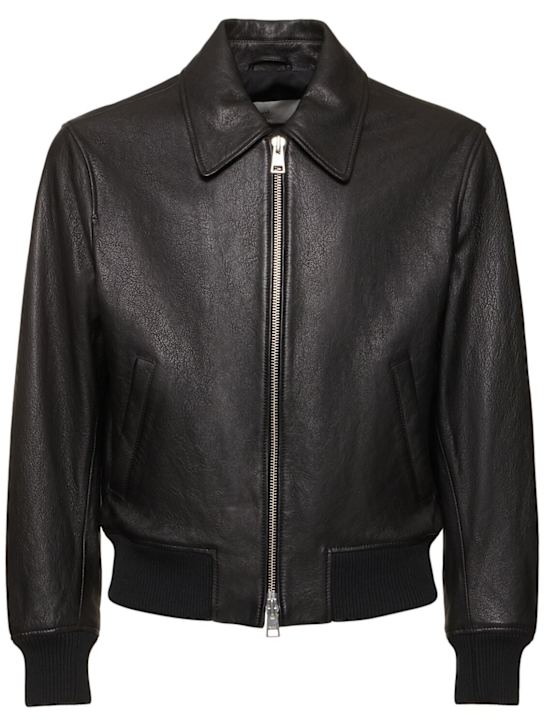 LuisaViaRoma AMI ParisGiacca In Pelle Con Zip