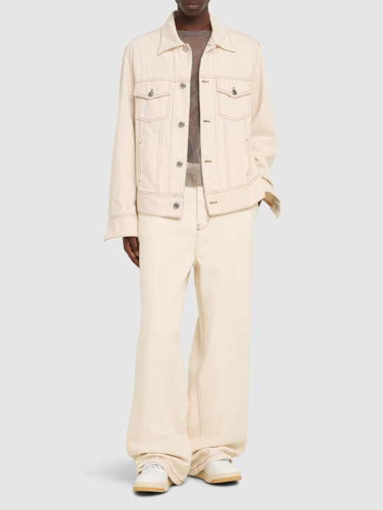 LuisaViaRoma AMI ParisJeans Wide Fit In Cotone