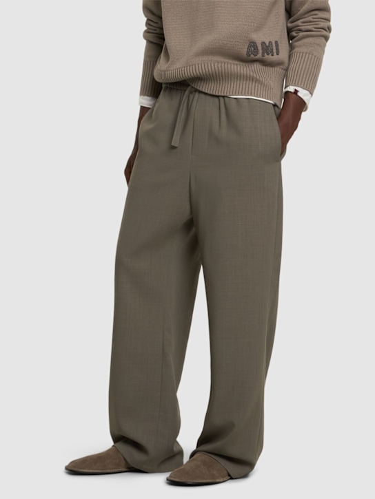 LuisaViaRoma AMI ParisScarpe Slip-on In Camoscio