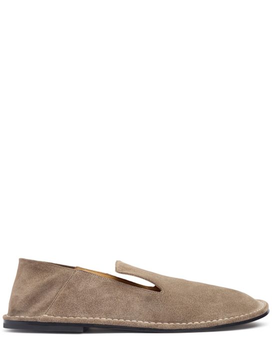 LuisaViaRoma AMI ParisScarpe slip-on in camoscio