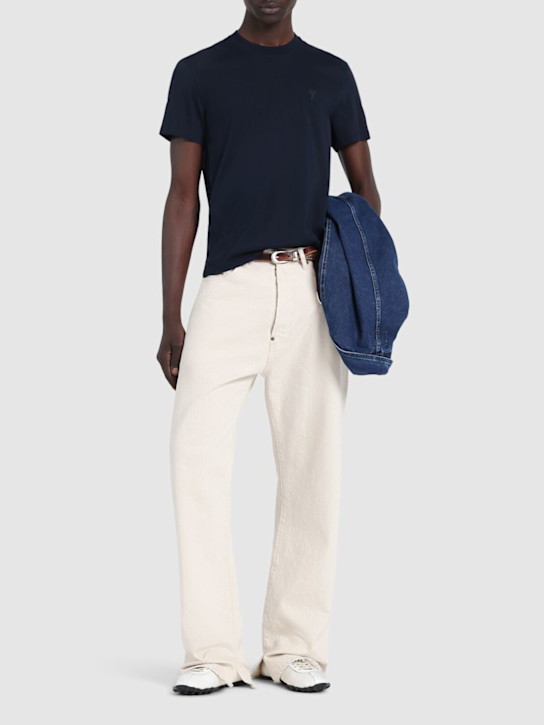 LuisaViaRoma AMI ParisT-shirt In Cotone Con Logo