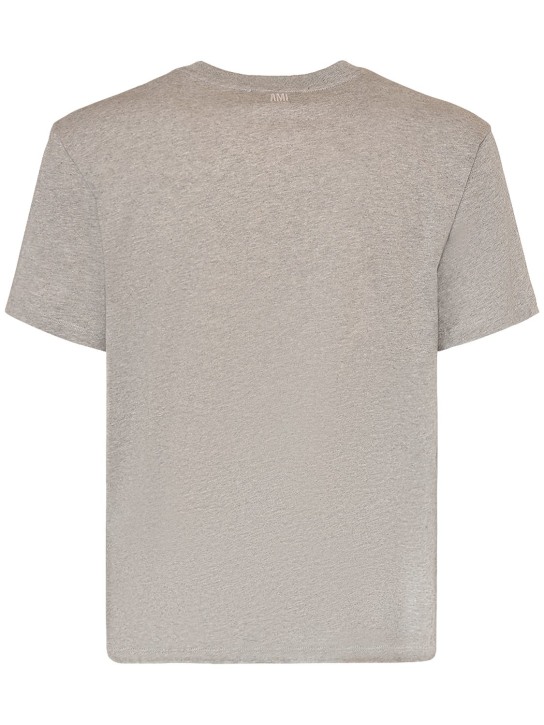LuisaViaRoma AMI ParisT-shirt In Cotone Con Logo