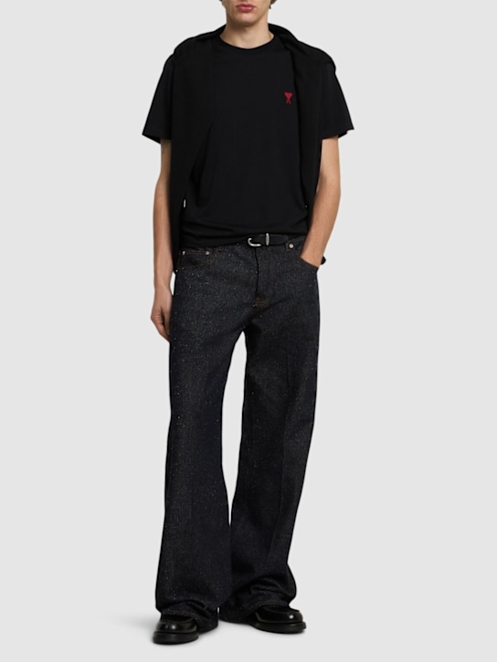 LuisaViaRoma AMI ParisT-shirt In Cotone Con Logo