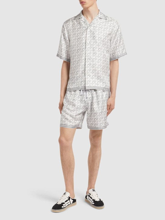 LuisaViaRoma AmiriCamicia Bowling MA Quad In Seta