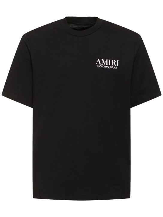 LuisaViaRoma AmiriT-shirt in cotone con stampa