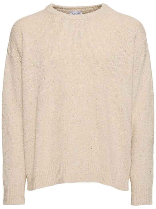 LuisaViaRoma AmishPullover girocollo bouclé