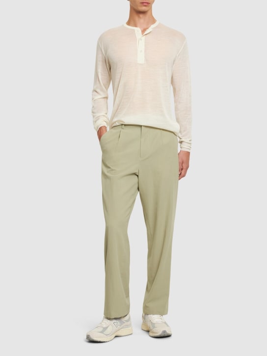 LuisaViaRoma AuraleeMaglia Henley In Lana E Seta