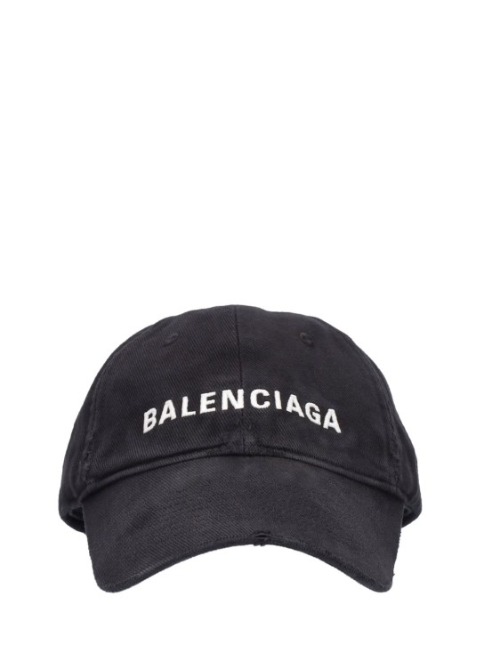 LuisaViaRoma BalenciagaCappello in cotone con logo