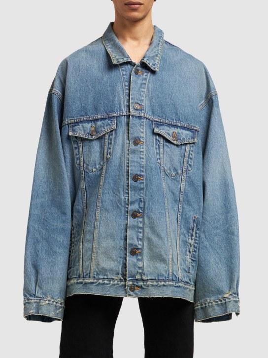 LuisaViaRoma BalenciagaGiacca Oversize In Denim