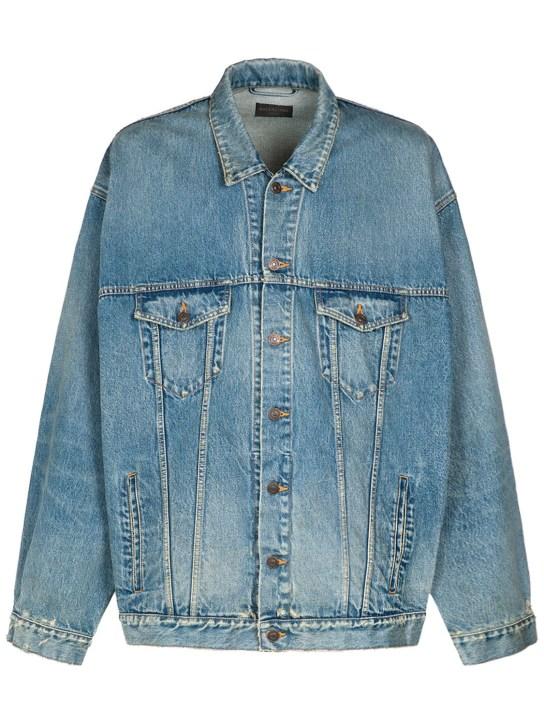 LuisaViaRoma BalenciagaGiacca oversize in denim