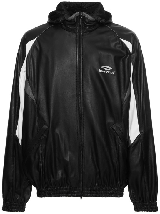 LuisaViaRoma BalenciagaGiacca sportiva in pelle