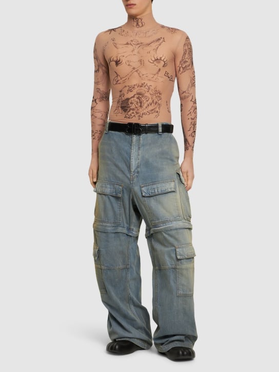 LuisaViaRoma BalenciagaJeans Cargo In Denim