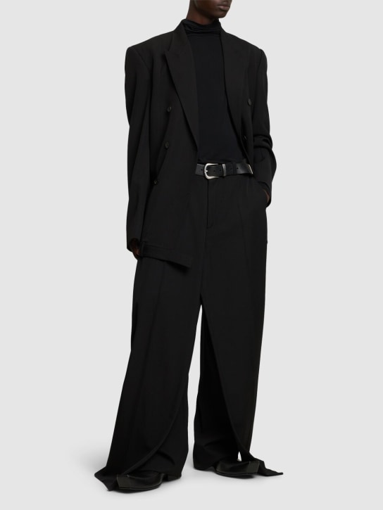 LuisaViaRoma BalenciagaPantaloni In Twill Di Lana