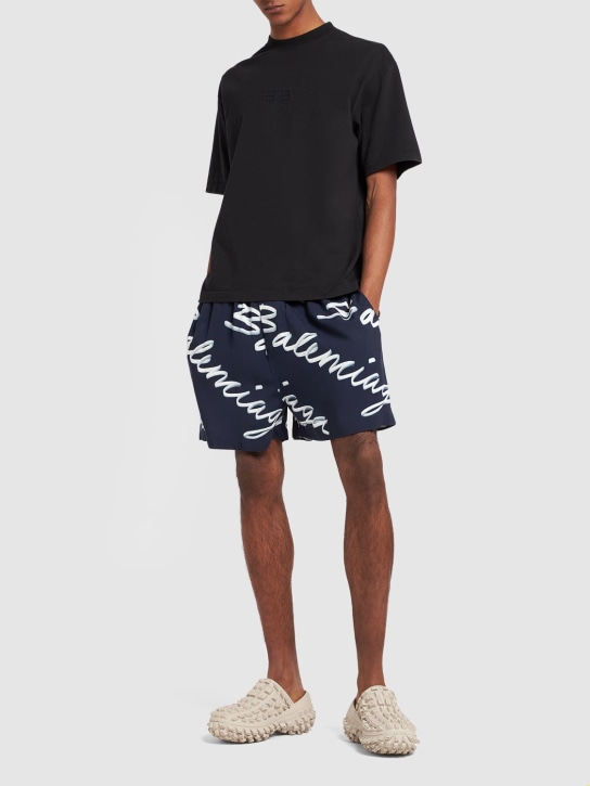 LuisaViaRoma BalenciagaShorts In Viscosa Con Logo