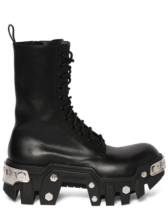 LuisaViaRoma BalenciagaStivali Bulldozer in pelle