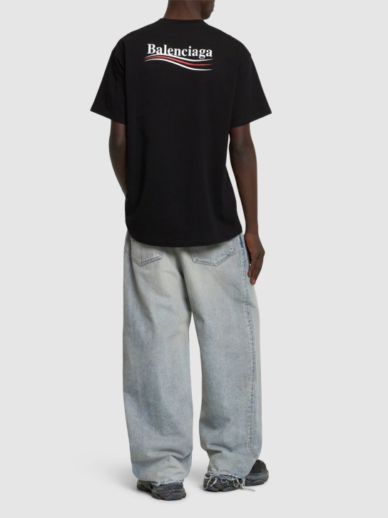 LuisaViaRoma BalenciagaT-shirt In Cotone Con Logo