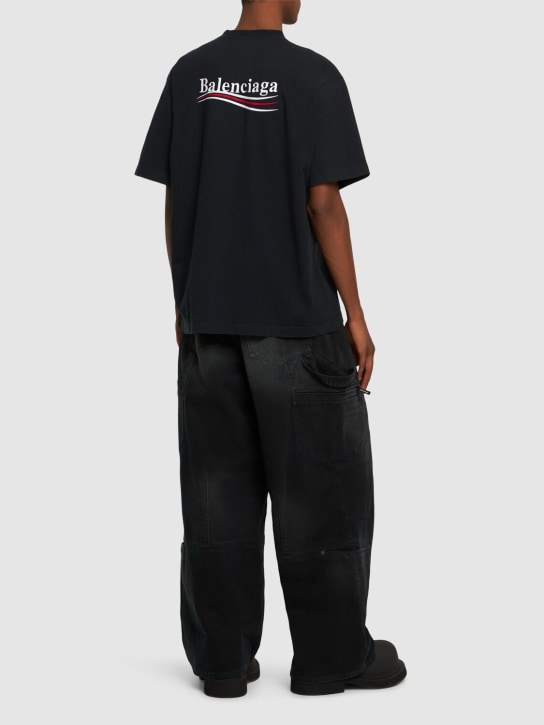 LuisaViaRoma BalenciagaT-shirt In Cotone Con Logo