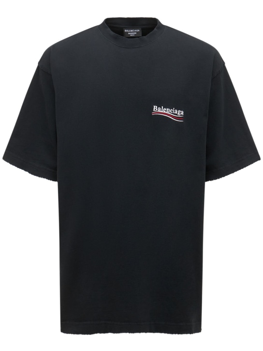 LuisaViaRoma BalenciagaT-shirt in cotone con logo