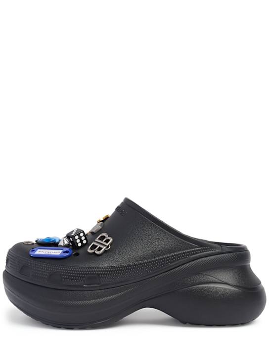 LuisaViaRoma BalenciagaZoccoli crocs in gomma