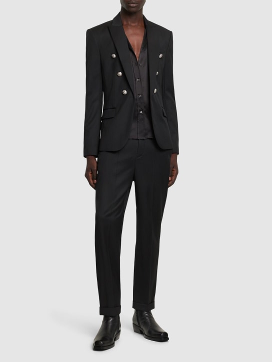 LuisaViaRoma BalmainBlazer Monopetto In Lana