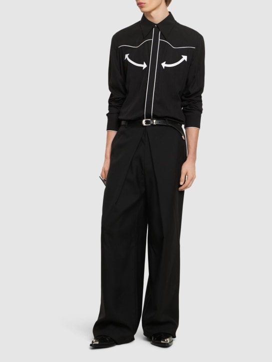 LuisaViaRoma BalmainCamicia Western In Lyocell