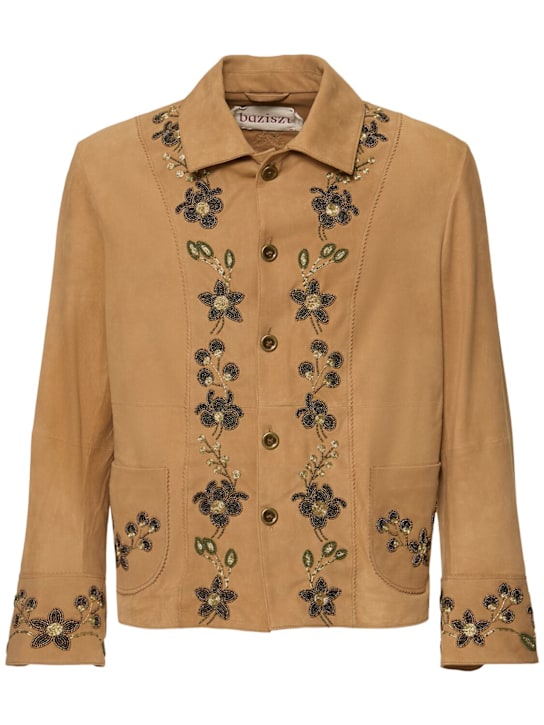 LuisaViaRoma BazisztGiacca Pulse in camoscio