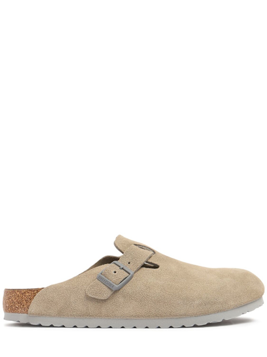 LuisaViaRoma BIRKENSTOCKMules Boston in camoscio