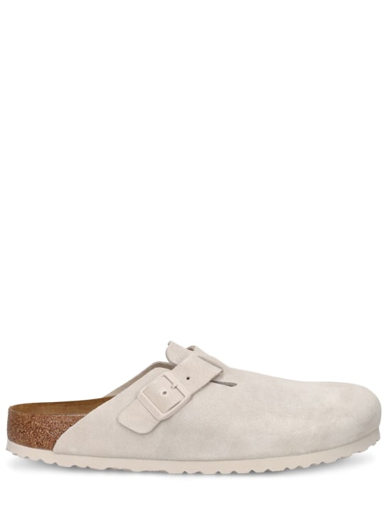 LuisaViaRoma BIRKENSTOCKSandali Boston in camoscio