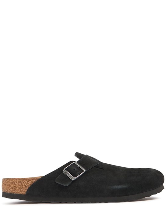 LuisaViaRoma BIRKENSTOCKSandali Boston in camoscio