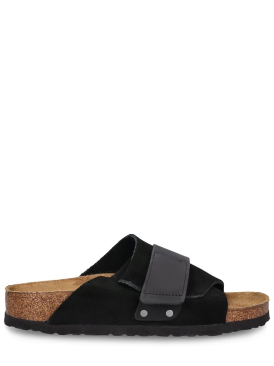 LuisaViaRoma BIRKENSTOCKSandali Kyoto in camoscio