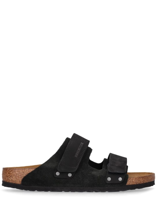 LuisaViaRoma BIRKENSTOCKSandali Uji in camoscio