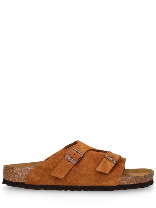LuisaViaRoma BIRKENSTOCKSandali Zurigo in camoscio
