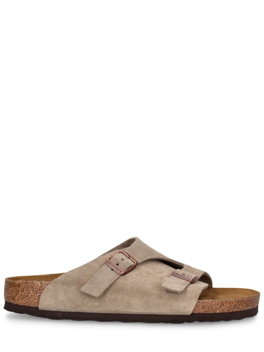 LuisaViaRoma BIRKENSTOCKSandali Zurigo in camoscio