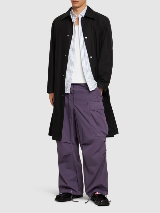 LuisaViaRoma BluemarblePantaloni Cargo In Cotone