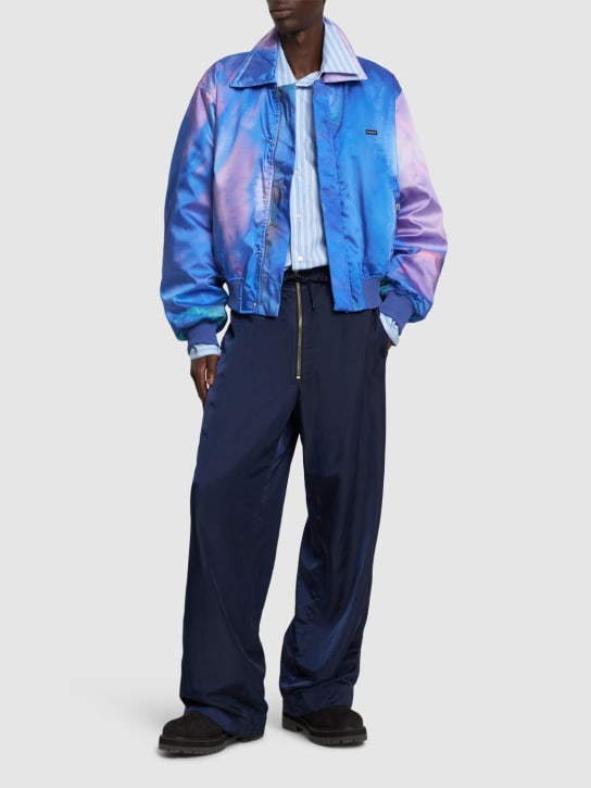 LuisaViaRoma BluemarblePiumino Tie Dye