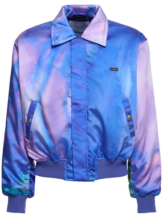 LuisaViaRoma BluemarblePiumino tie dye