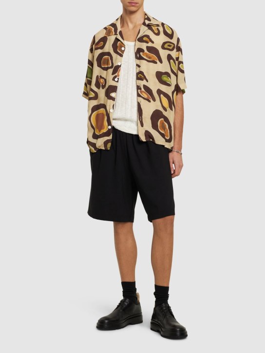 LuisaViaRoma BonsaiShorts Basket Fit In Misto Lana