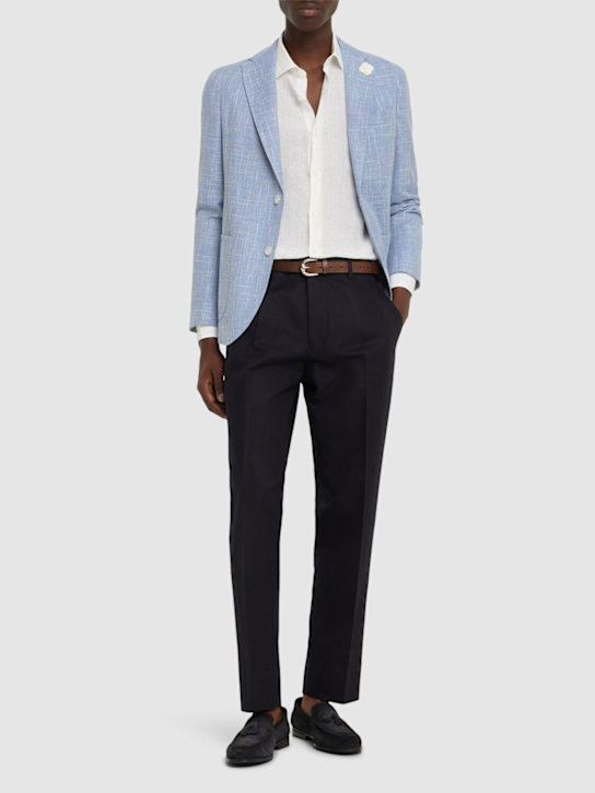 LuisaViaRoma BossBlazer Hanry In Misto Lana